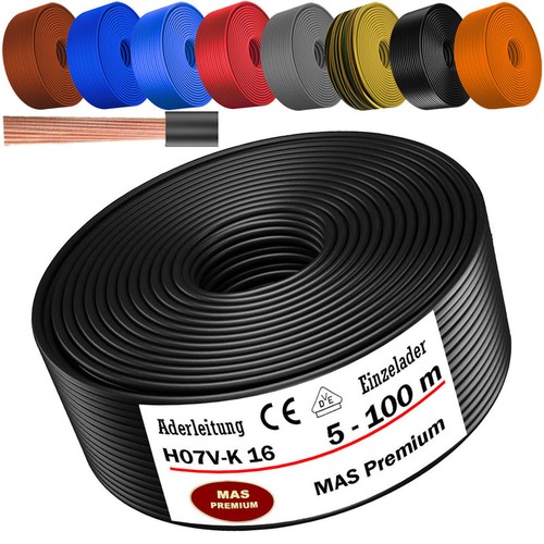Aderleitung h07v 16 - h07v-k,