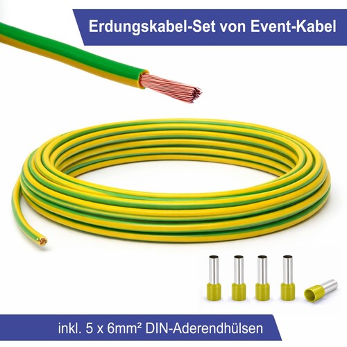 Erdungskabel 6mm - ²,