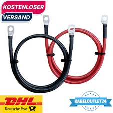 ⚡Batteriekabel⚡ H07V-K Rot