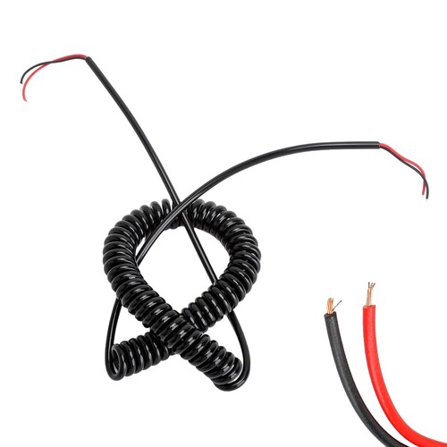 Spiralkabel pvc adrig 5m - spiralkabel, 2,5m