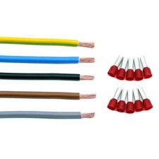 Verdrahtungssatz 10mm2 schwarz