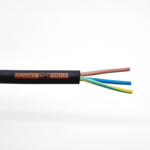 Titanex kabel h07rn - titanex, 3x1,5