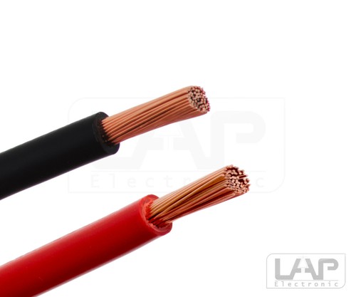 Kabel batteriekabel h07v - batteriekabel, rot