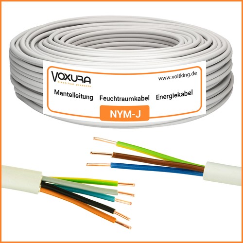 Nym stromkabel 3x1 - nym-j,